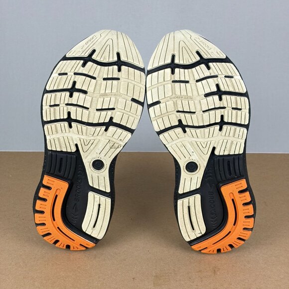 Brooks Ghost 16 Athletic Running Shoes Womens 6.5 White Pink Black Low Top - Picture 7 of 10